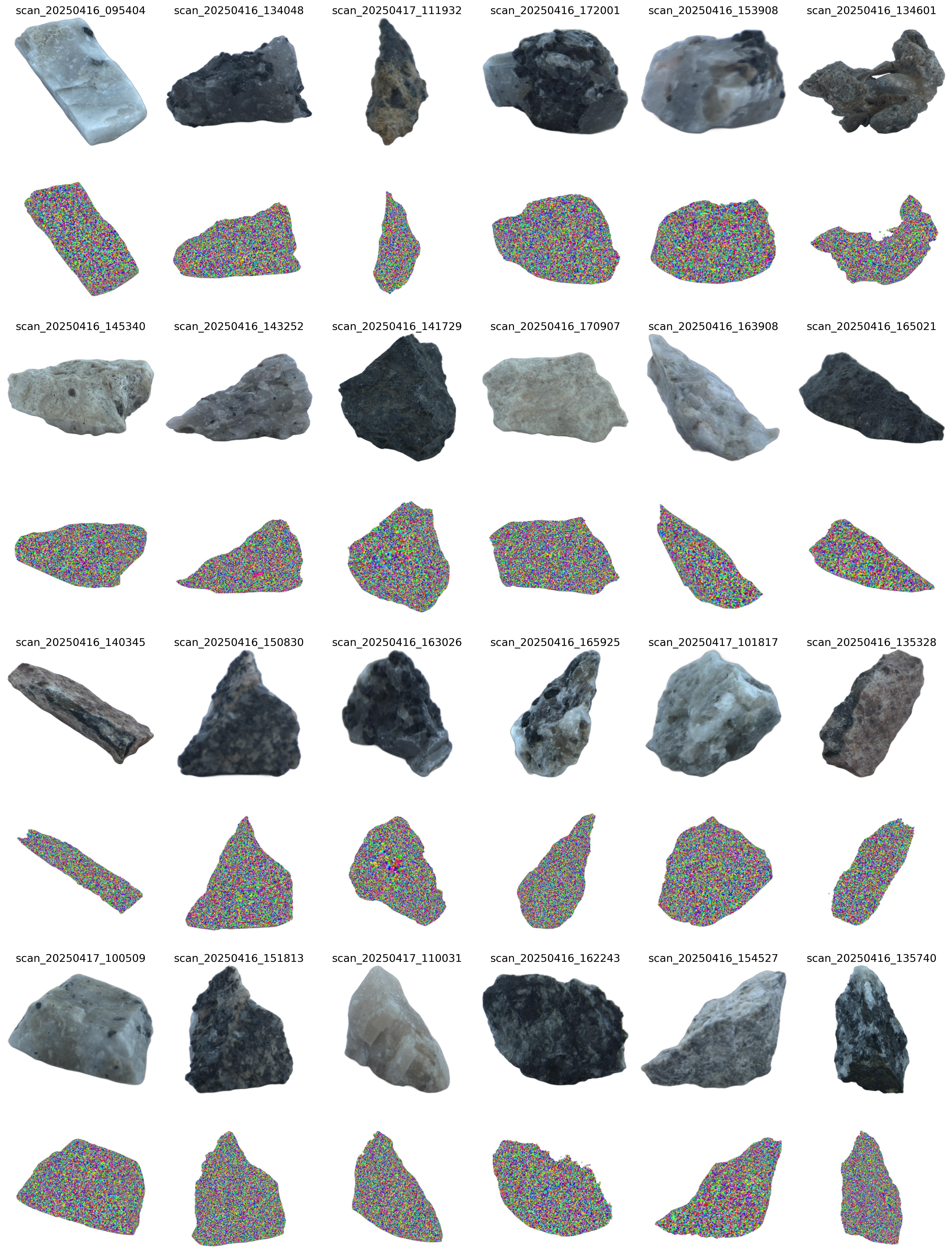Stone Dataset Examples (from Fig. S1)